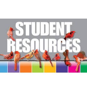student resources image with cardinals